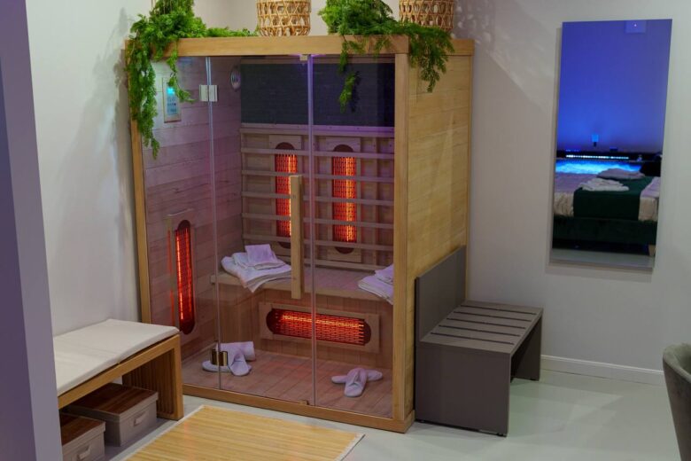 sauna privata in camera